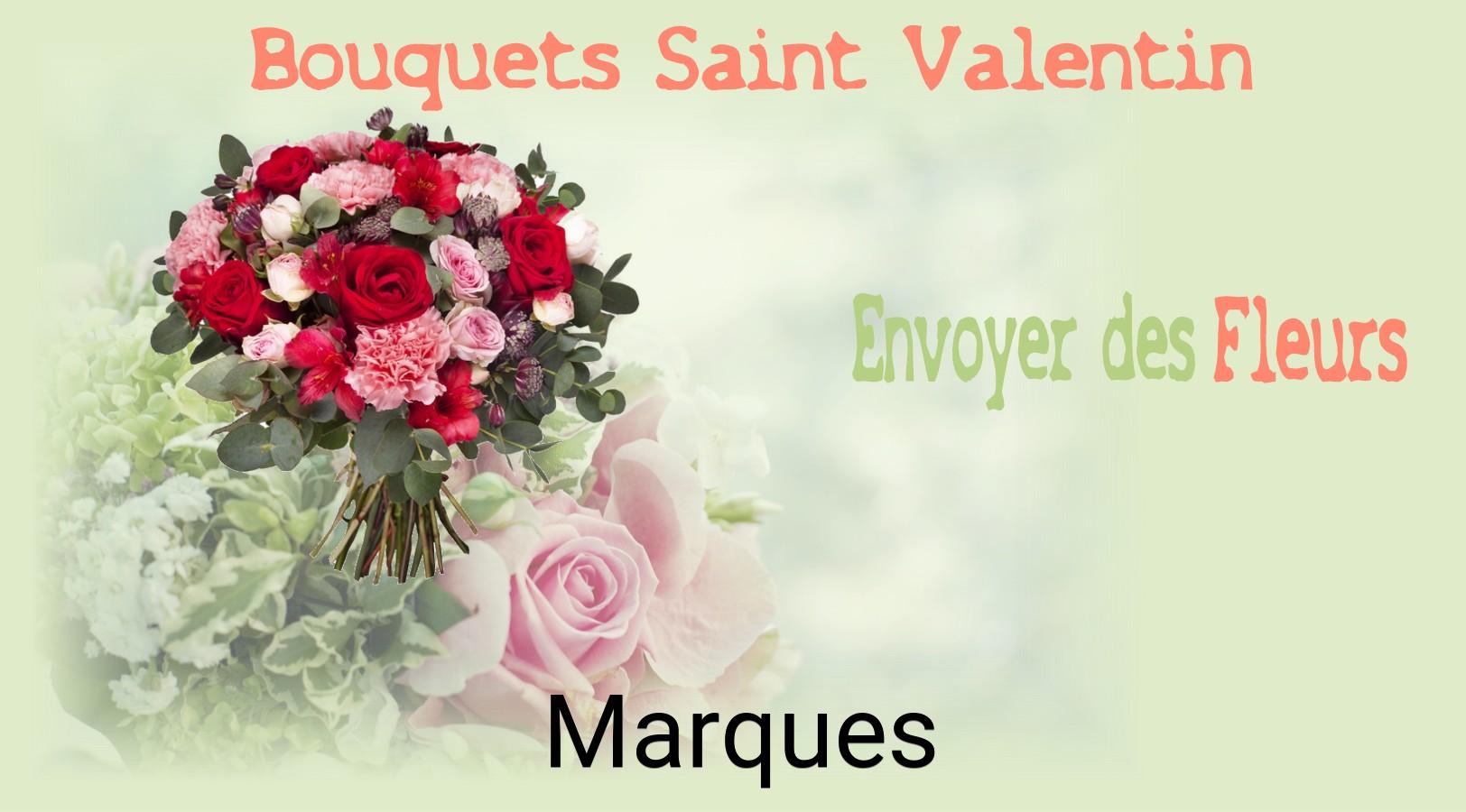 Roses de Saint-Valentin livrées à Marques